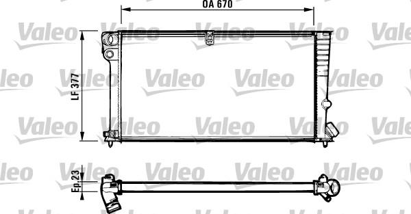 Valeo 731570 - Hladnjak, hladjenje motora www.molydon.hr