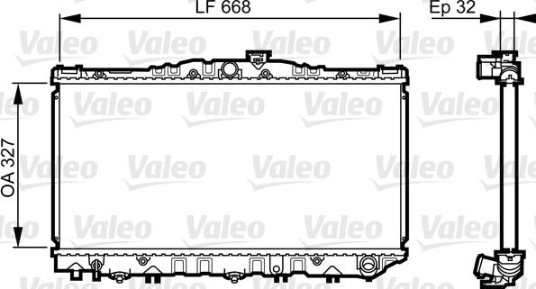 Valeo 731698 - Hladnjak, hladjenje motora www.molydon.hr