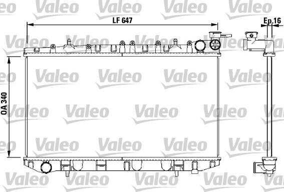 Valeo 731659 - Hladnjak, hladjenje motora www.molydon.hr