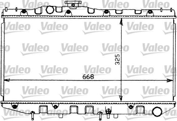 Valeo 731097 - Hladnjak, hladjenje motora www.molydon.hr