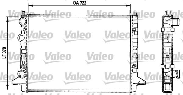 Valeo 731008 - Hladnjak, hladjenje motora www.molydon.hr