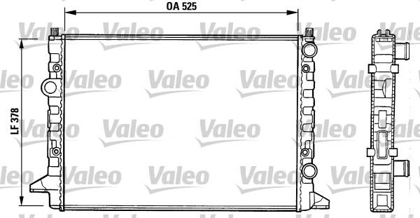 Valeo 731007 - Hladnjak, hladjenje motora www.molydon.hr