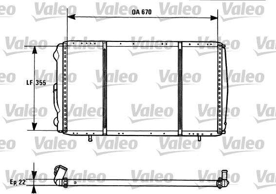 Valeo 731016 - Hladnjak, hladjenje motora www.molydon.hr