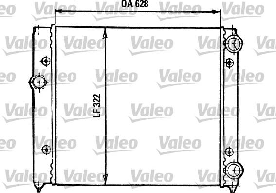 Valeo 731030 - Hladnjak, hladjenje motora www.molydon.hr