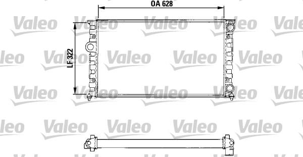 Valeo 731025 - Hladnjak, hladjenje motora www.molydon.hr