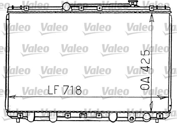 Valeo 731196 - Hladnjak, hladjenje motora www.molydon.hr