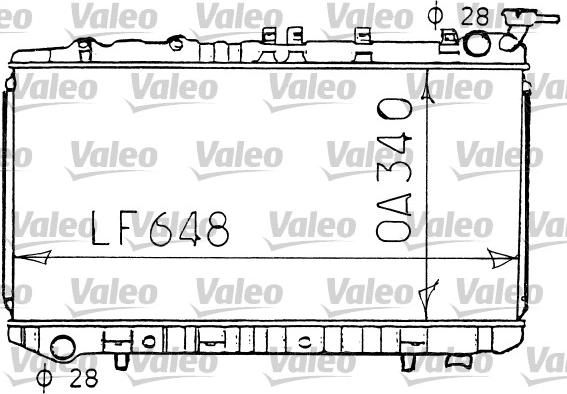 Valeo 731191 - Hladnjak, hladjenje motora www.molydon.hr