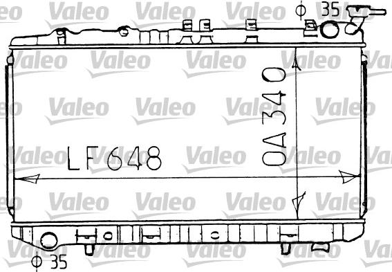 Valeo 731192 - Hladnjak, hladjenje motora www.molydon.hr