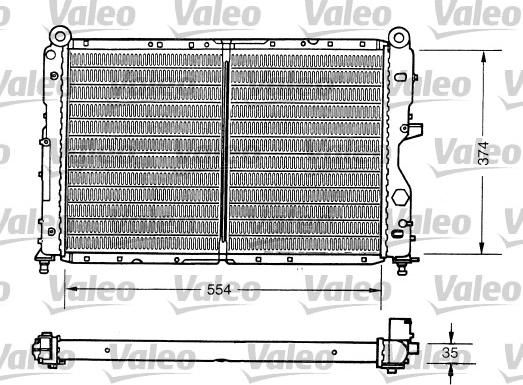 Valeo 731159 - Hladnjak, hladjenje motora www.molydon.hr