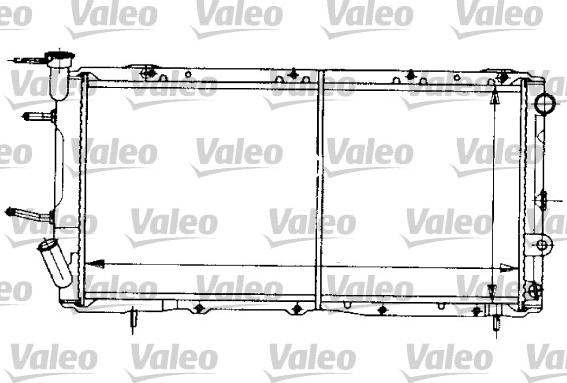 Valeo 731155 - Hladnjak, hladjenje motora www.molydon.hr