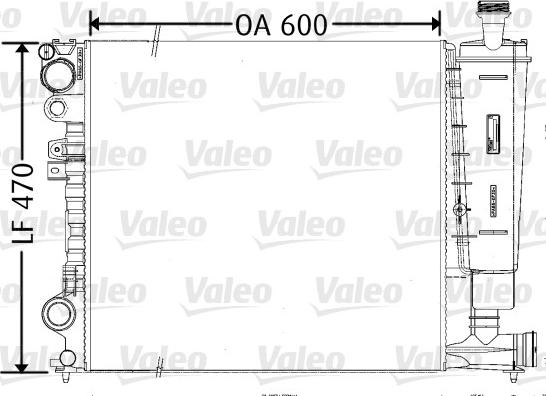 Valeo 731165 - Hladnjak, hladjenje motora www.molydon.hr