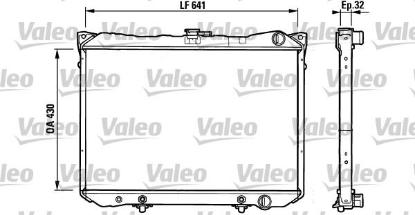 Valeo 731160 - Hladnjak, hladjenje motora www.molydon.hr