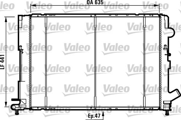 Valeo 731161 - Hladnjak, hladjenje motora www.molydon.hr