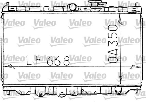 Valeo 731100 - Hladnjak, hladjenje motora www.molydon.hr