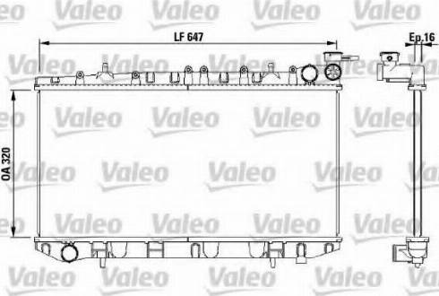 Valeo 731189 - Hladnjak, hladjenje motora www.molydon.hr