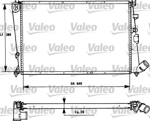 Valeo 731184 - Hladnjak, hladjenje motora www.molydon.hr