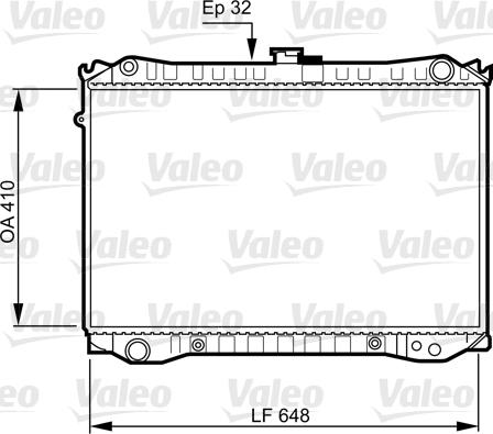 Valeo 731188 - Hladnjak, hladjenje motora www.molydon.hr