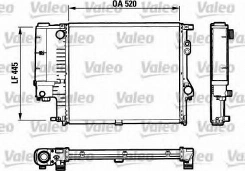 Valeo 731125 - Hladnjak, hladjenje motora www.molydon.hr