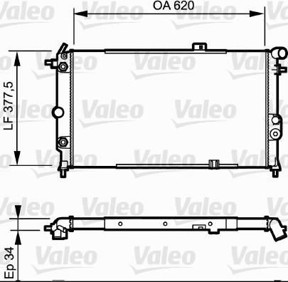 Valeo 731175 - Hladnjak, hladjenje motora www.molydon.hr