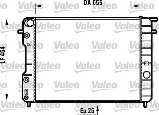 Valeo 731840 - Hladnjak, hladjenje motora www.molydon.hr