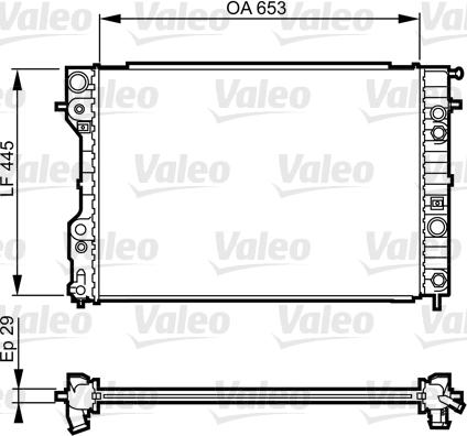 Valeo 731841 - Hladnjak, hladjenje motora www.molydon.hr