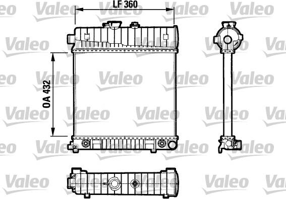 Valeo 731804 - Hladnjak, hladjenje motora www.molydon.hr