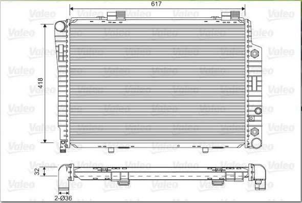 Valeo 731805 - Hladnjak, hladjenje motora www.molydon.hr