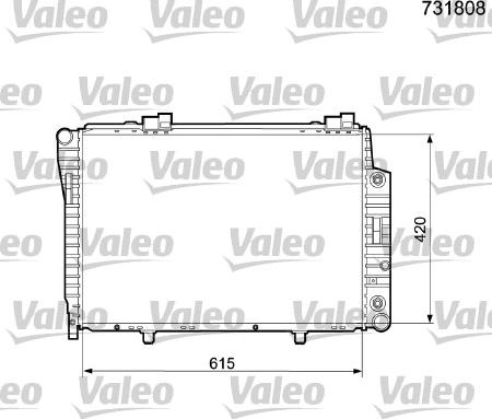 Valeo 731808 - Hladnjak, hladjenje motora www.molydon.hr