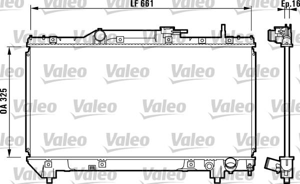 Valeo 731831 - Hladnjak, hladjenje motora www.molydon.hr