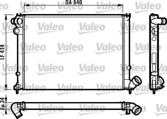 Valeo 731382 - Hladnjak, hladjenje motora www.molydon.hr