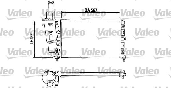 Valeo 731374 - Hladnjak, hladjenje motora www.molydon.hr