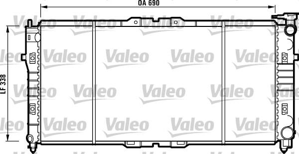 Valeo 731376 - Hladnjak, hladjenje motora www.molydon.hr