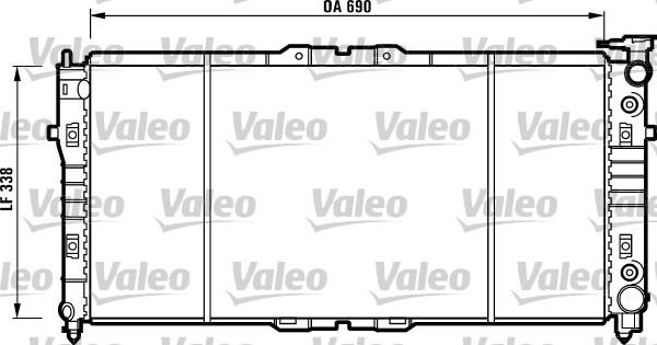 Valeo 731372 - Hladnjak, hladjenje motora www.molydon.hr