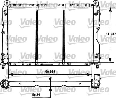 Valeo 731253 - Hladnjak, hladjenje motora www.molydon.hr