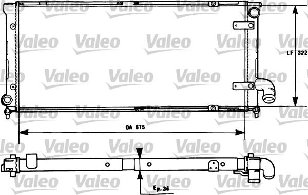 Valeo 731269 - Hladnjak, hladjenje motora www.molydon.hr