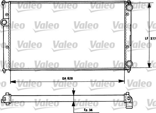 Valeo 731265 - Hladnjak, hladjenje motora www.molydon.hr