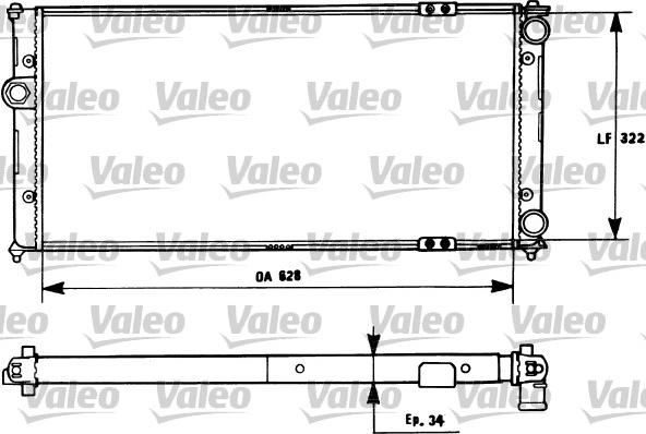 Valeo 731266 - Hladnjak, hladjenje motora www.molydon.hr