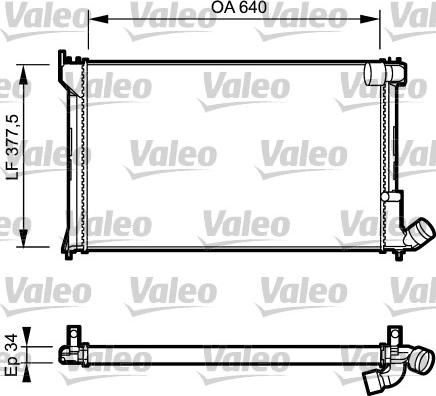 Valeo 731289 - Hladnjak, hladjenje motora www.molydon.hr