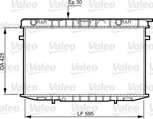 Valeo 731236 - Hladnjak, hladjenje motora www.molydon.hr