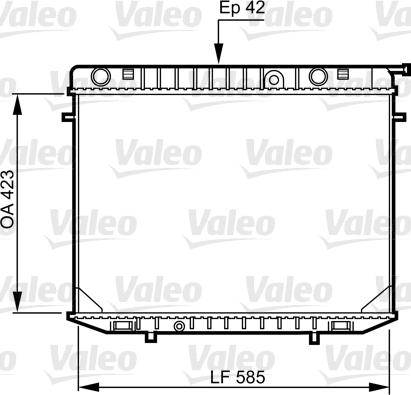 Valeo 731237 - Hladnjak, hladjenje motora www.molydon.hr