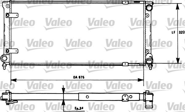 Valeo 731271 - Hladnjak, hladjenje motora www.molydon.hr