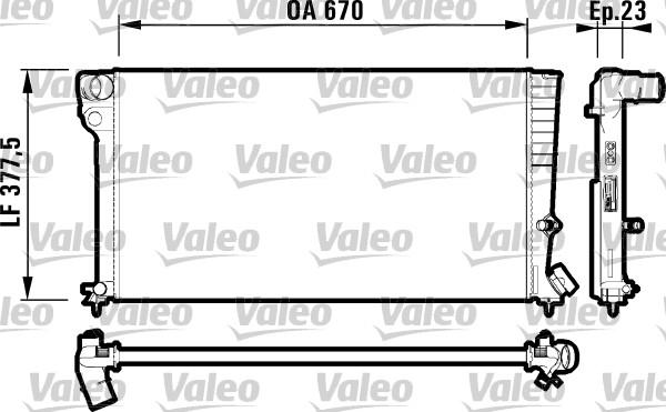 Valeo 731744 - Hladnjak, hladjenje motora www.molydon.hr