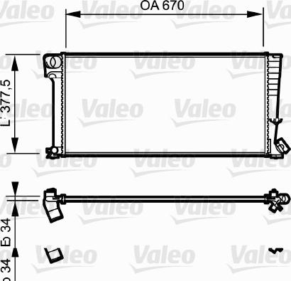 Valeo 731743 - Hladnjak, hladjenje motora www.molydon.hr