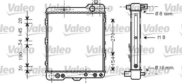 Valeo 731760 - Hladnjak, hladjenje motora www.molydon.hr