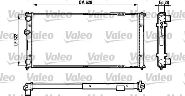 Valeo 731728 - Hladnjak, hladjenje motora www.molydon.hr