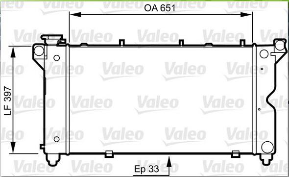 Valeo 731723 - Hladnjak, hladjenje motora www.molydon.hr