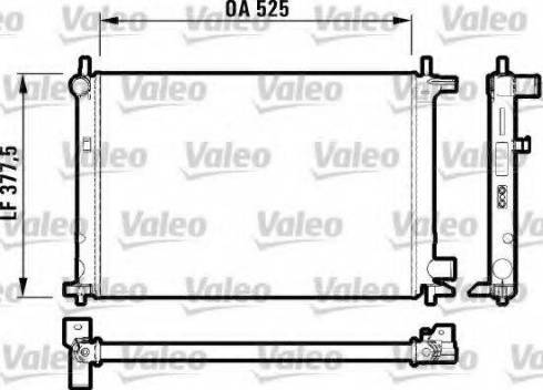 Valeo 731770 - Hladnjak, hladjenje motora www.molydon.hr