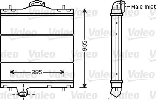 Valeo 733448 - Hladnjak, hladjenje motora www.molydon.hr