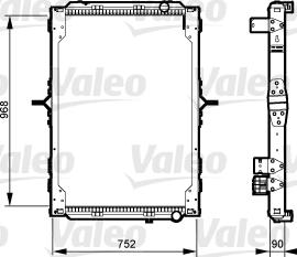 Valeo 733547 - Hladnjak, hladjenje motora www.molydon.hr