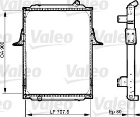 Valeo 733536 - Hladnjak, hladjenje motora www.molydon.hr